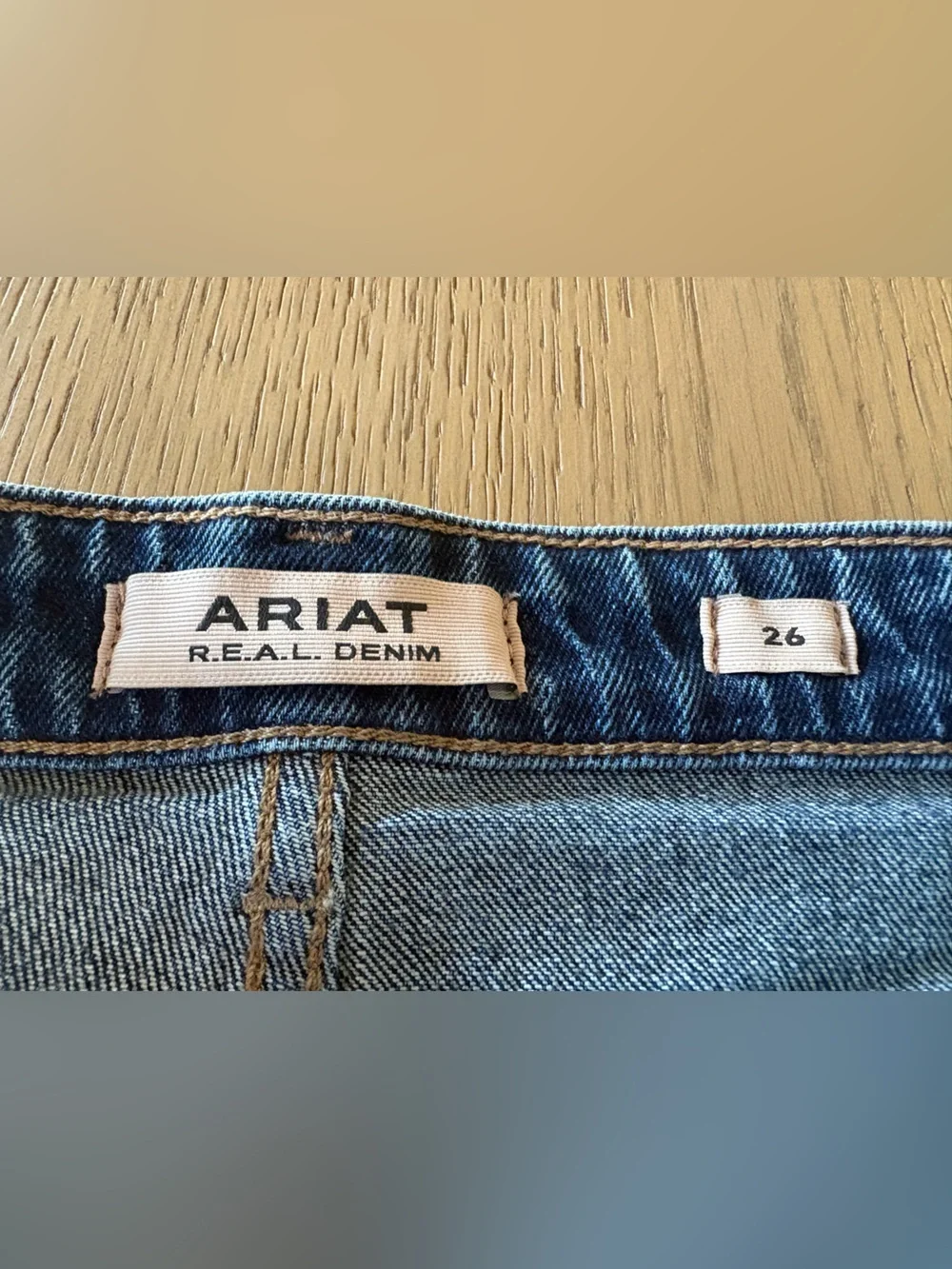 Ariat Jazmine Delia Denim Long Skirt Size 26 Western